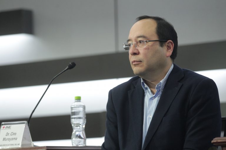 Ciro Murayama Rendón, Consejero Electoral del INE.