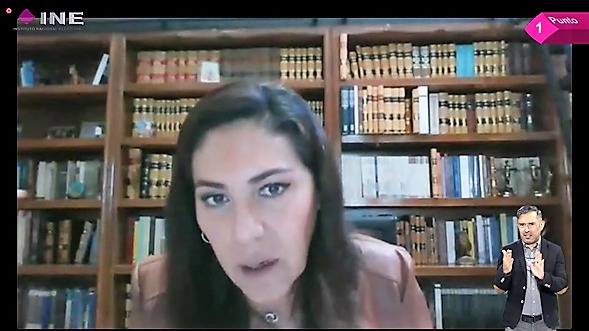Claudia Zavala Pérez, Consejera Electoral.