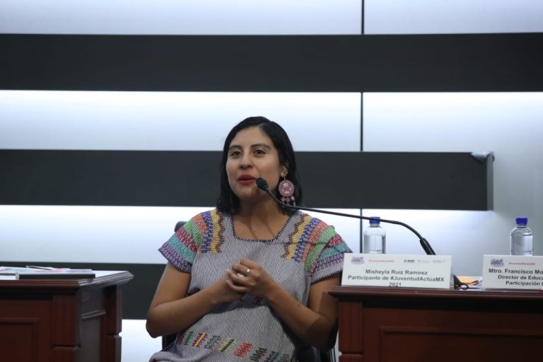 Misheyla Ruíz Ramírez, participante de #JuventudActúaMX.
