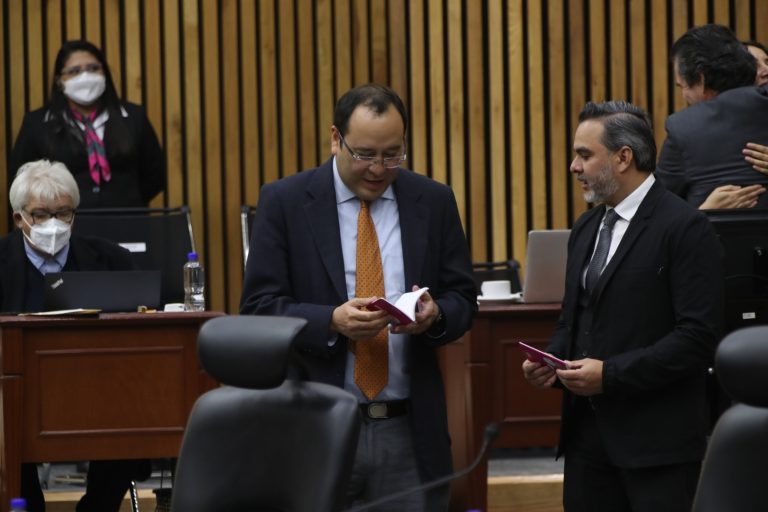 Ciro Murayama Rendón  Consejero Electoral y Roberto Heycher Cardiel Soto Director Ejecutivo de  Capacitación Electoral y Educación Cívica.