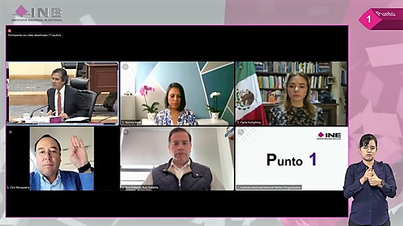 Sesión Extraordinaria del Consejo General.