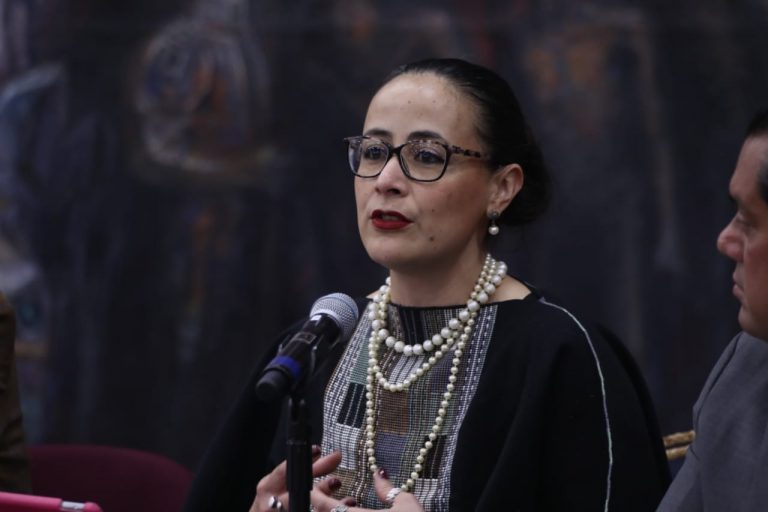 María Silva Rojas, Magistrada Presidenta de la sala Regional ciudad de México del Tribunal.