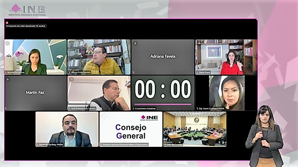 Sesión Extraordinaria del Consejo General.