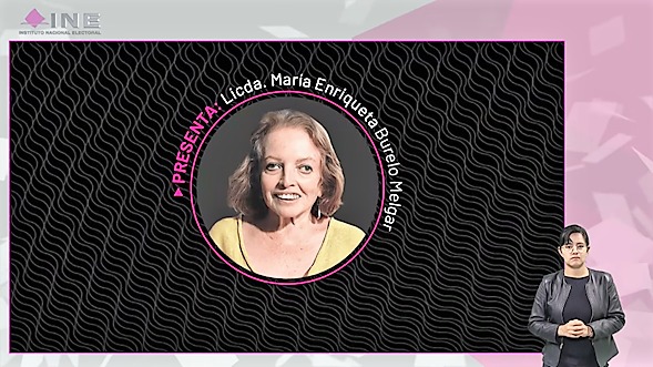 María Enriqueta Burelo Melgar, ponente.