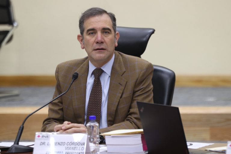 Lorenzo Córdova Vianello, Consejero Presidente.