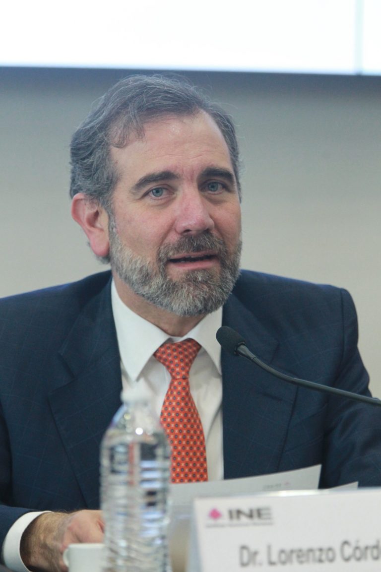 Lorenzo Córdova Vianello, Consejero Presidente del INE.
