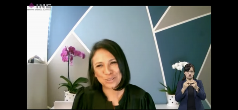 Norma De La Cruz Magaña, Consejera Electoral del INE.