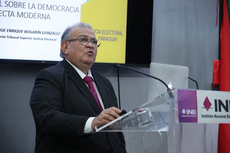 Jorge Enrique Bogarín González, Presidente del Tribunal Superior de Justicia en Paraguay.