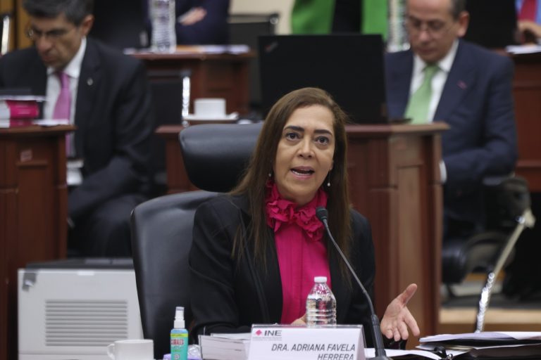 Adriana Favela Herrera, Consejera Electoral.