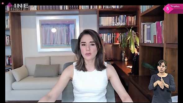 Dania Ravel Cuevas, Consejera Electoral.