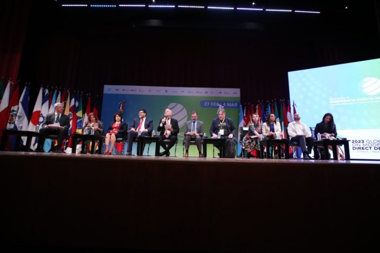 Conferencia Inaugural del Foro Global de Democracia Directa Moderna 2023.