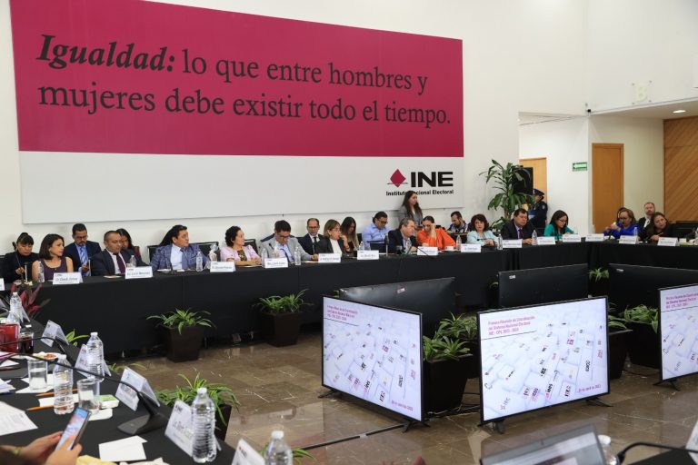 Primera Reunión de Coordinación del Sistema Nacional Electoral INE-OPL 2023-2024.