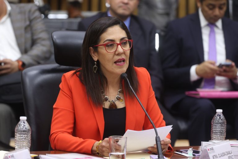 Claudia Zavala Pérez, Consejera Electoral.