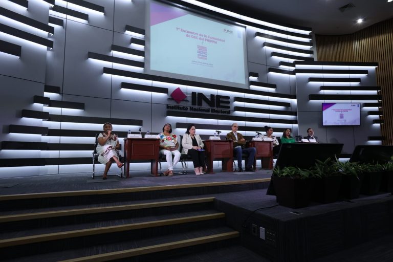 Sesión inaugural del 1er. Encuentro de la Comunidad de OSC del Programa Nacional de Impulso a la Participación Política de Mujeres (PNIPPM) a través de Organizaciones de la Sociedad Civil.