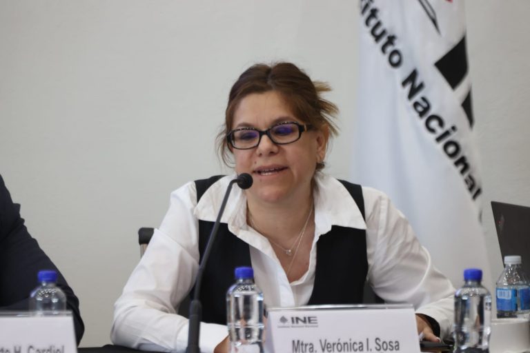 Verónica Sosa Martínez, Directora de Capacitación Electoral.