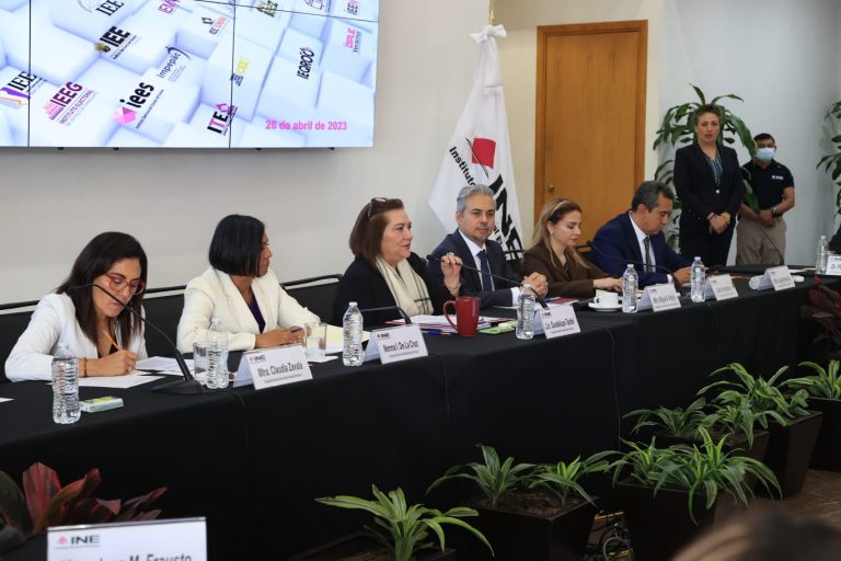 Primera Reunión de Coordinación del Sistema Nacional Electoral INE-OPL 2023-2024.