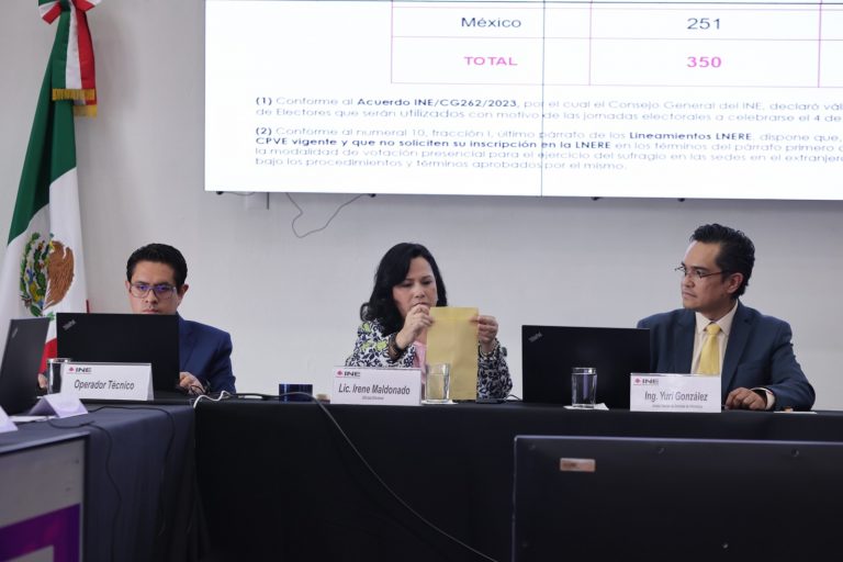 Carga de la Lista Nominal de Electores Residentes en el Extranjero.