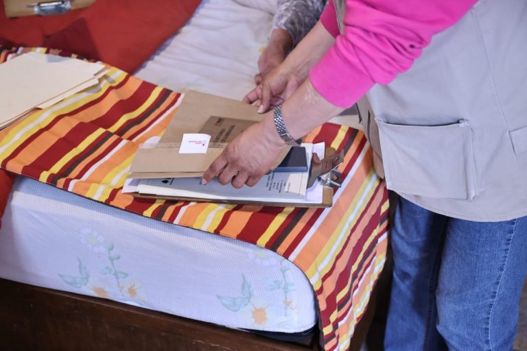 Inicio de la Jornada de voto anticipado para personas con alguna limitación física en el Estado de México.