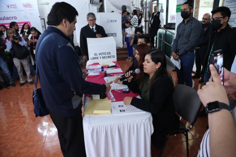 Simulacro para el ejercicio efectivo del voto de las personas con discapacidad y de la diversidad sexual.