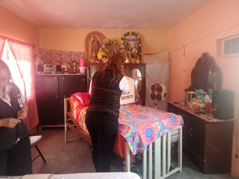 Inicio de la Jornada de voto anticipado para personas con alguna limitación física en el Estado de Coahuila.