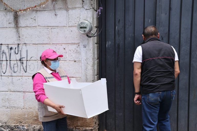 Inicio de la Jornada de voto anticipado para personas con alguna limitación física en el Estado de México.