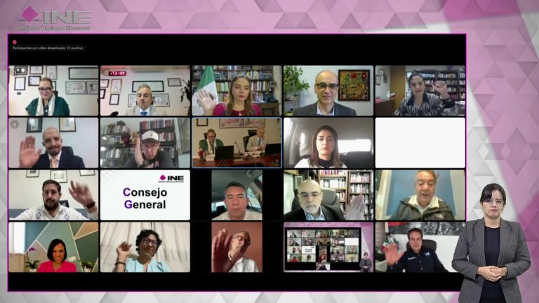 Sesión Extraordinaria del Consejo General.