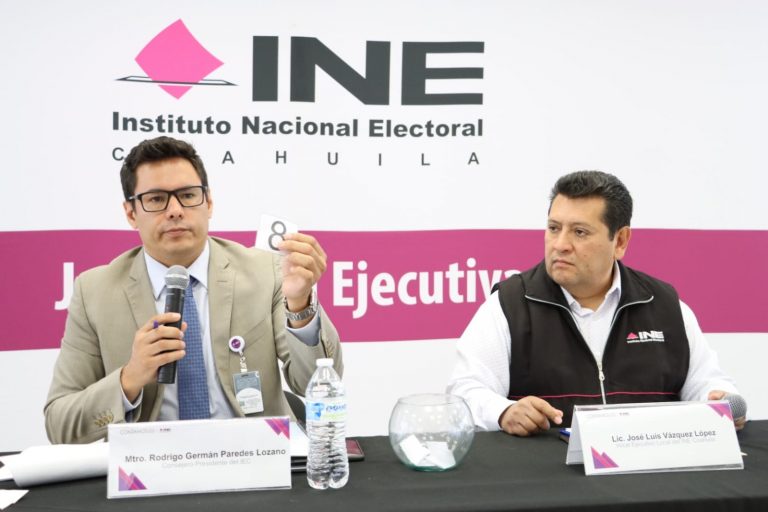 Entrega de Listas Nominales de Electores, Estado de Coahuila.