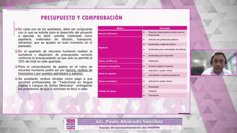 Paulo Alvarado Sánchez, Equipo de acompañamiento del PNIPPM.