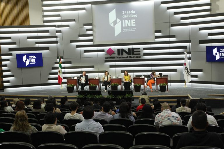 Inauguración de la Feria del libro INE: Democracia, Igualdad y No Discriminación.