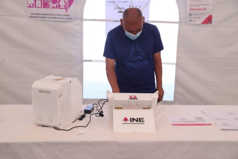 Votaciones Urna electrónica, Estado de México.