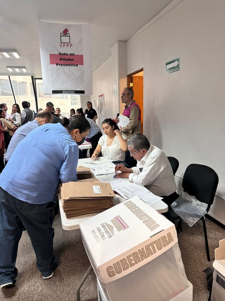 Voto en prisión preventiva.