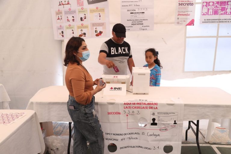 Votaciones Urna electrónica, Estado de México.