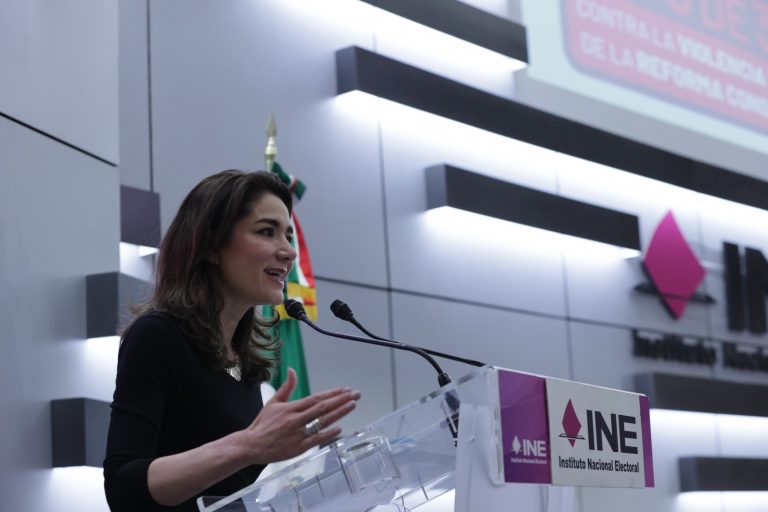 Dania Ravel Cuevas, Consejera Electoral y Presidenta de la Comisión de Igualdad de Género y No Discriminación del INE.