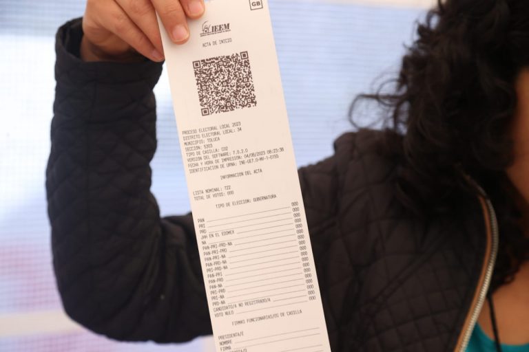 Votaciones Urna electrónica, Estado de México.