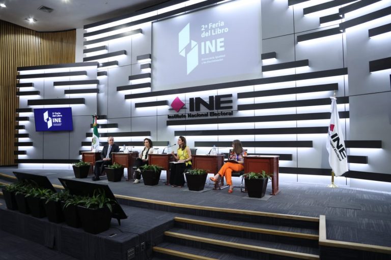 Inauguración de la Feria del libro INE: Democracia, Igualdad y No Discriminación.