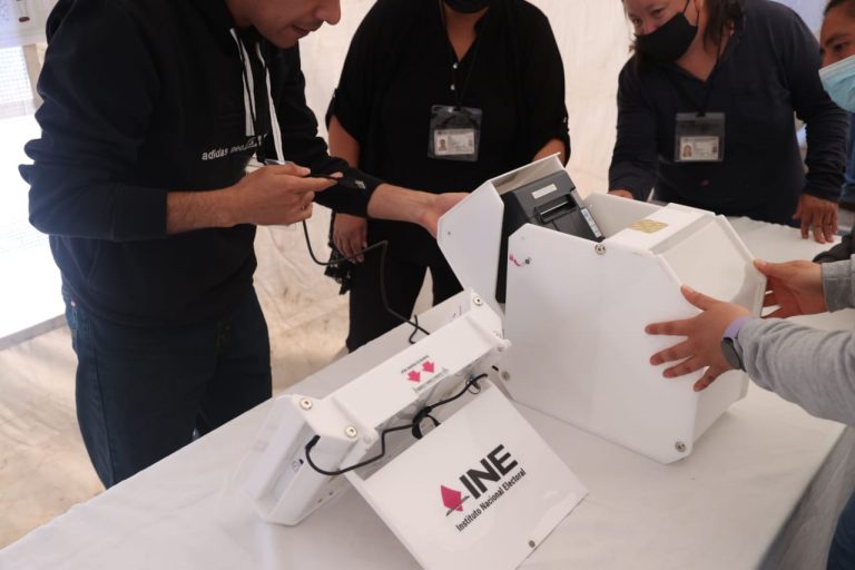 Votaciones Urna electrónica, Estado de México.