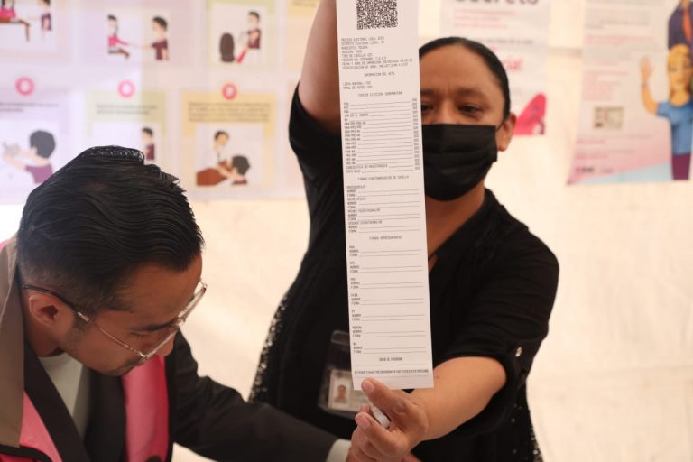 Votaciones Urna electrónica, Estado de México.