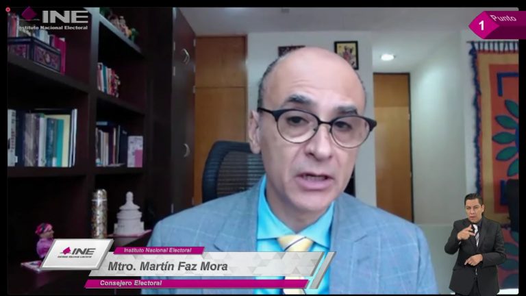 Martín Faz Mora, Consejero Electoral.