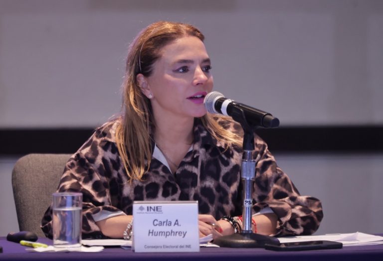 Carla Humphrey Jordan, Consejera Electoral del INE.