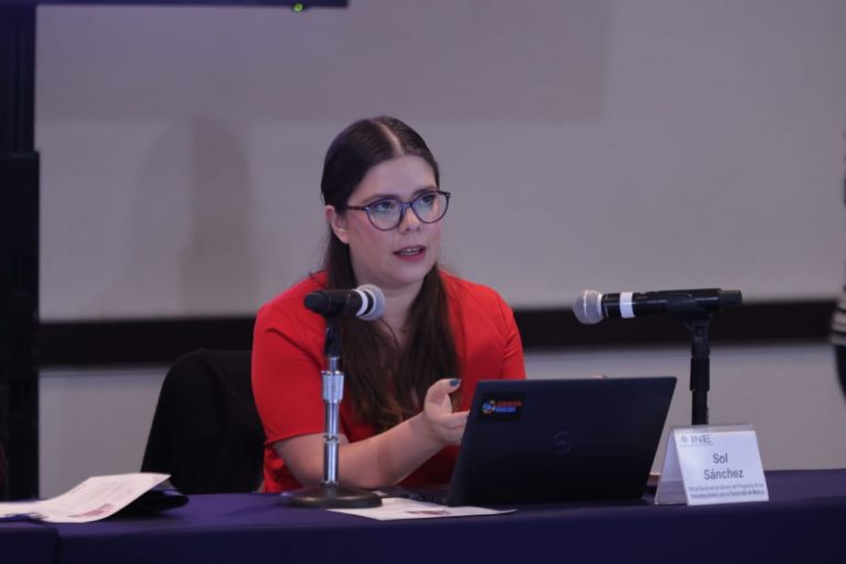 Sol Sánchez, Oficial Nacional de Género del PENUD México.