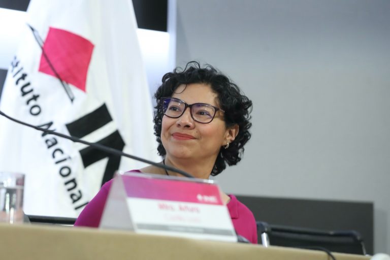 Rita Bell López Vences, Consejera Electoral del INE.