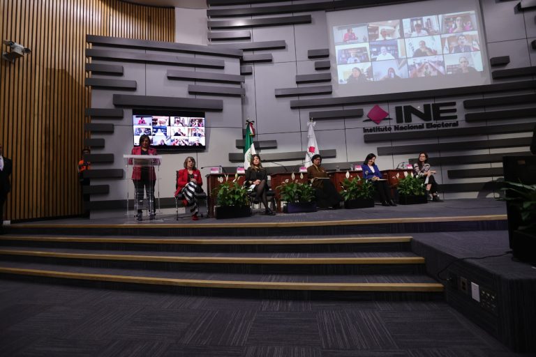 Inauguración del evento titulado 70 años del voto de las Mujeres en México: Forjadoras de la Democracia.