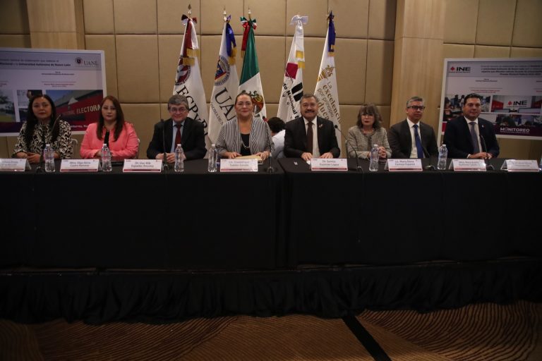 Firma de convenios de colaboración para el monitoreo de espacios que difunden noticias en precampañas y campañas del PEF 2023-2024.