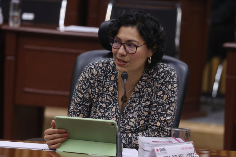 Rita Bell López Vences, Consejera Electora.
