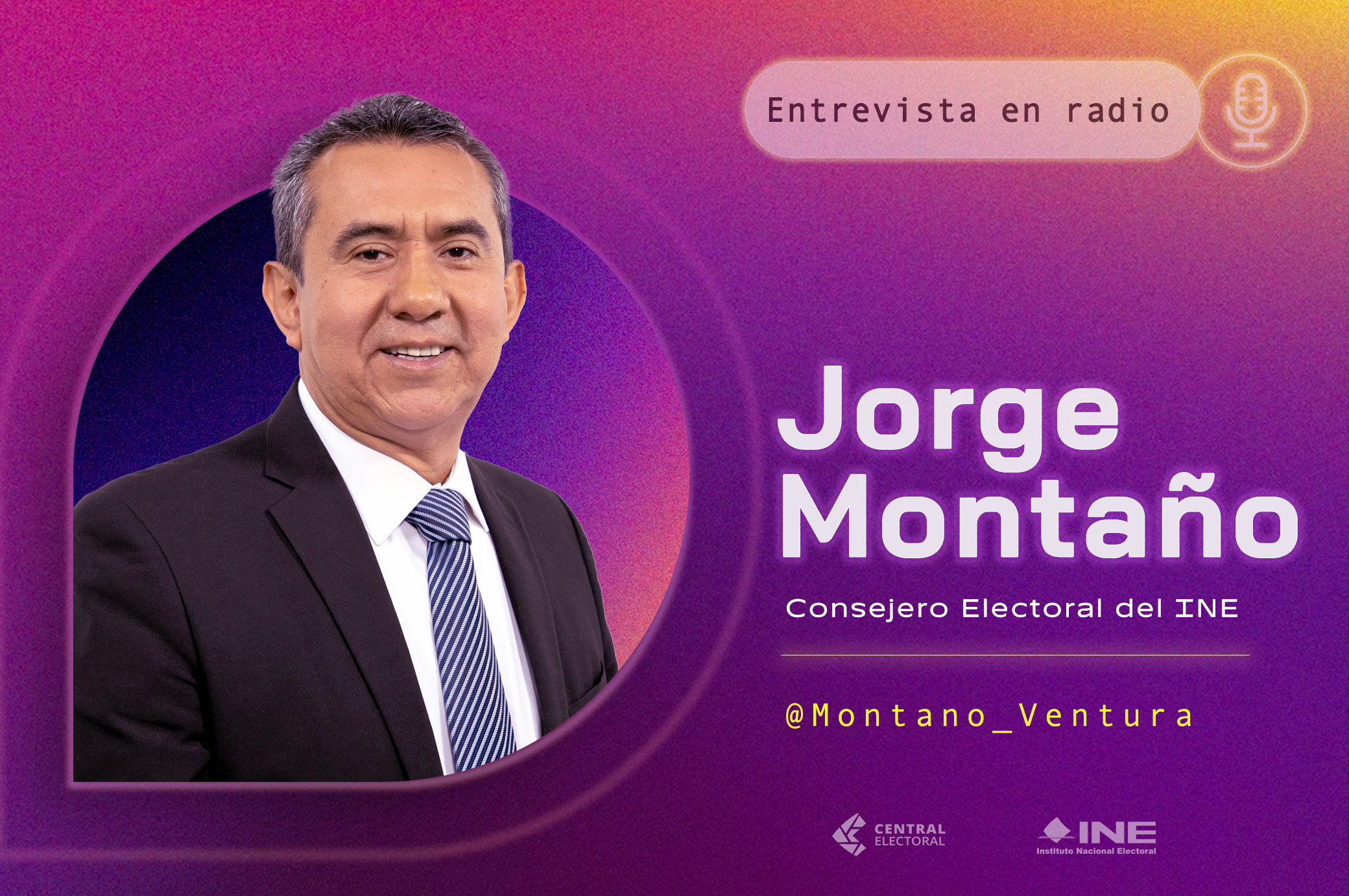 Consejero Electoral Jorge Montaño