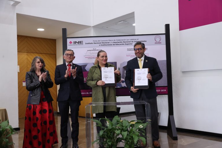Firma de Convenio y Colaboración con la ANUIES de la República Mexicana