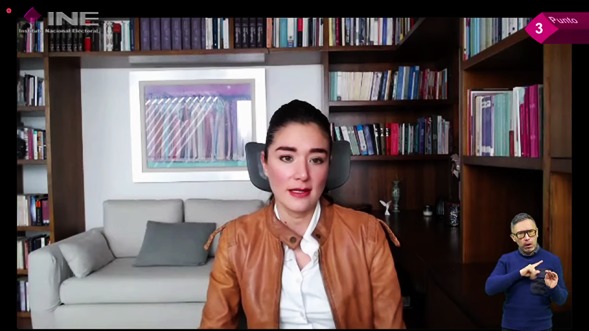 Dania Ravel Cuevas, Consejera Electoral.