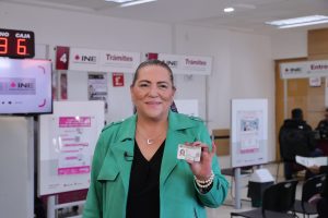 Consejera Presidenta del INE, Guadalupe Taddei