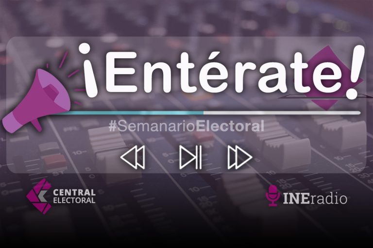 Botón para acceder a la cápsula de audio ¡Entérate!