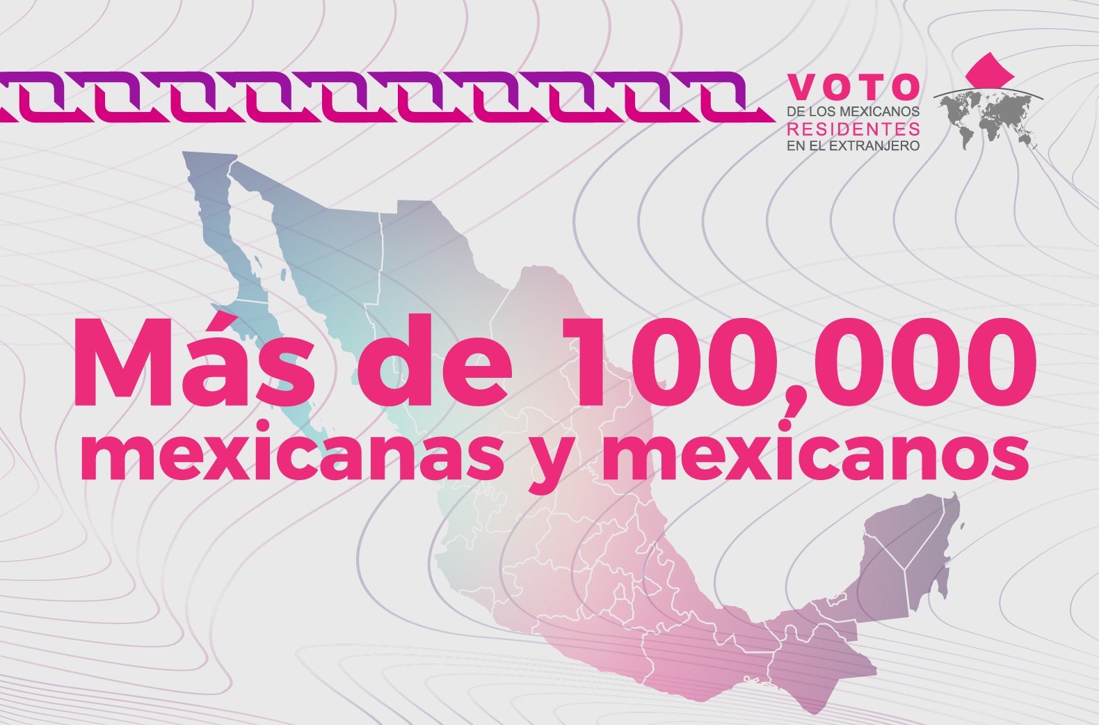 Más de 100,000 mexicanas y mexicanos
